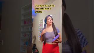 quando tem que arrumar o quarto#comedia#viral #humor #cosplayretas  #comedia #memes