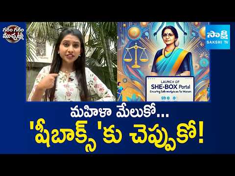 మహిళా భద్రత కోసం షీ బాక్స్ | Explained About Shebox.Wcd.Gov.in | Garam Garam Varthalu | Sakshi TV - SAKSHITV