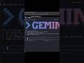 AI powered Gemini for hacking systems, through TERMINAL              #cybersecurity #hackingcourse