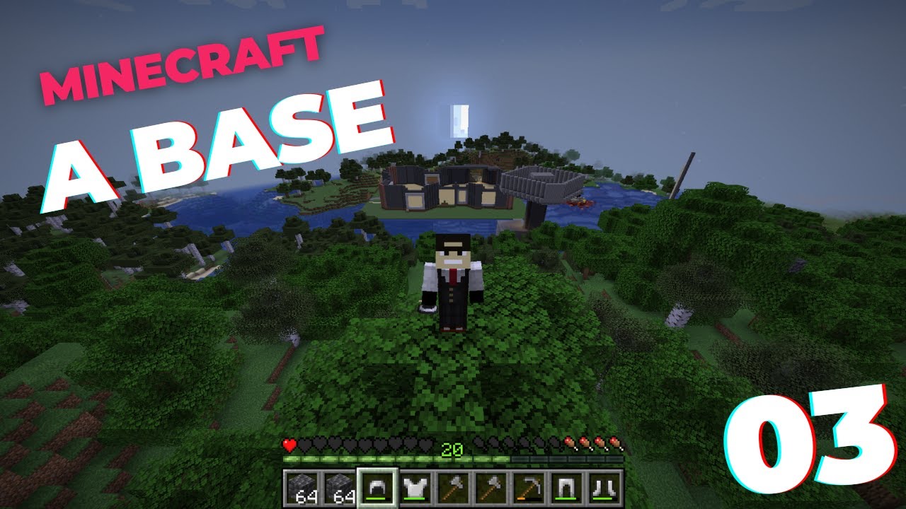 Criei uma mega base no Minecraft - A base 03 - YouTube