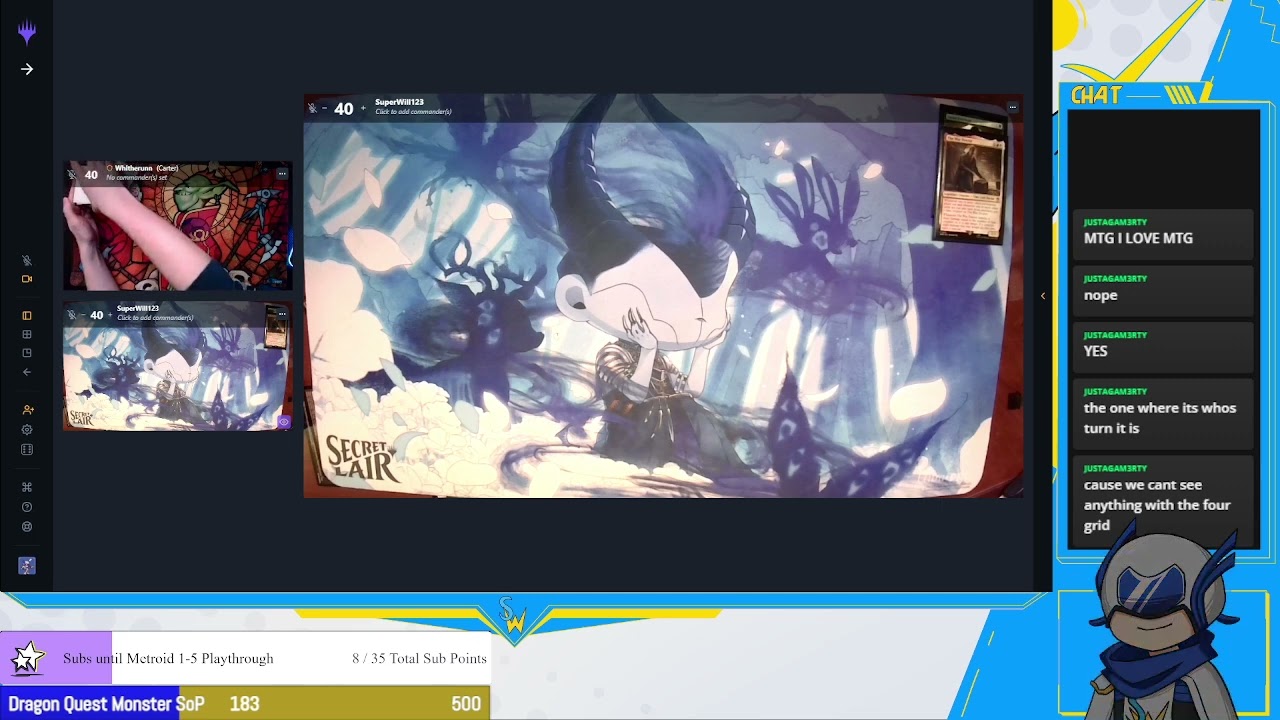 December 06 2023 MTG The War Doctor + Susan Foreman Webcam Commander Stream Replay