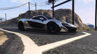 Grand theft auto v : mclaren p1 (rockstar editor test 1)