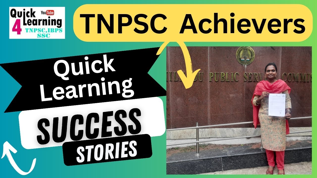 Tnpsc 2023 group 4 revenue department quick learning success story