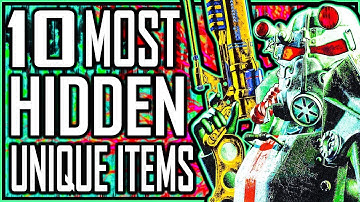 Fallout 3 - 10 Most HIDDEN Unique Items