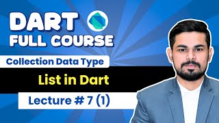 Lec#7 (1): Lists in Dart | Dart Tutorial Urdu/Hindi 2025
