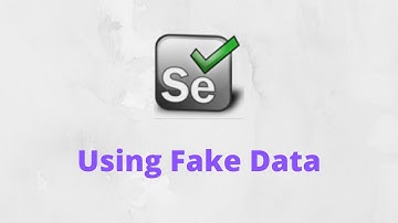 Create Fake data generator
