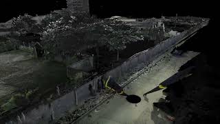 3D SCAN OF AN ESTATE, POINT CLOUD WALK THROUGH