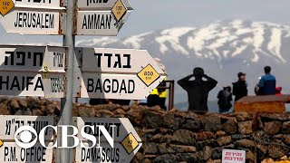 Trump statement on Israel and Golan Heights sparks worldwide controversy