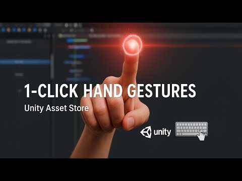 The Fastest Way to Create Hand Gestures in Unity (for VR/XR)
