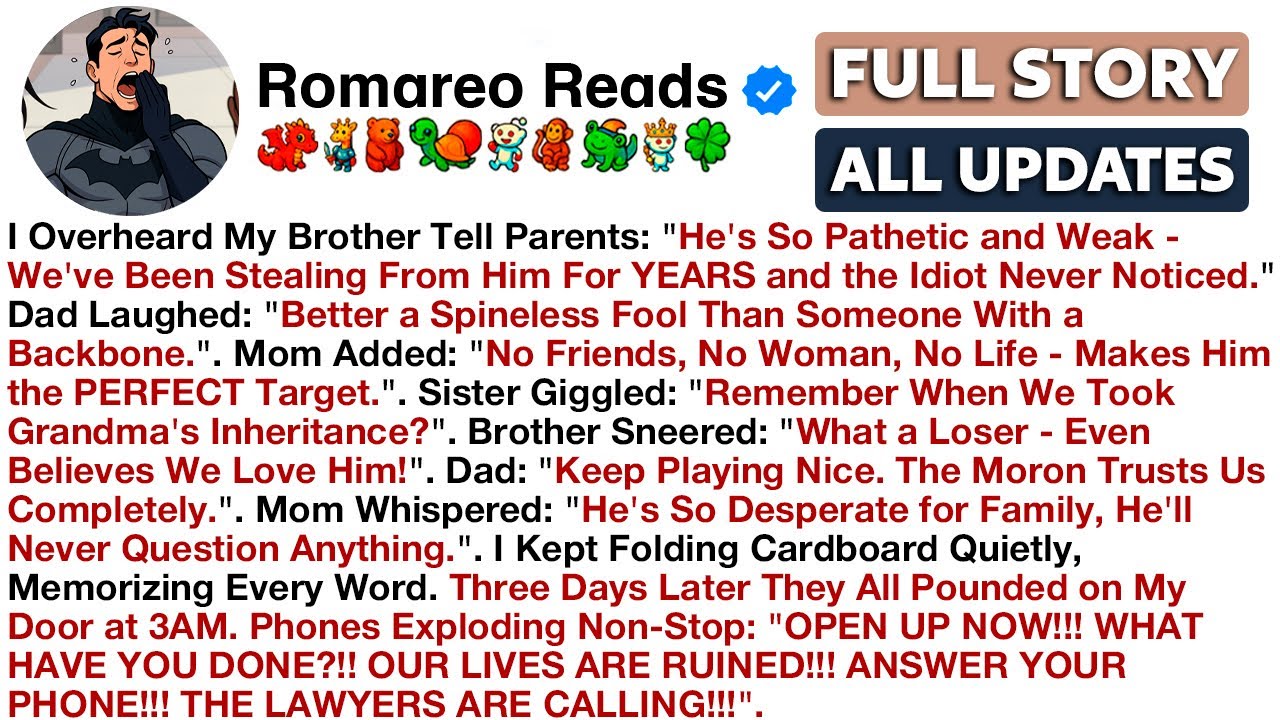 I Overheard My Brother Tell Parents: 