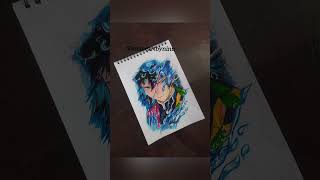 Collab with @artfix-47 #drawing #collab #ytshorts #anime #artist