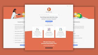 Demo Video: DuckDuckGo Home Page Clone | HTML, CSS & Vanilla JS