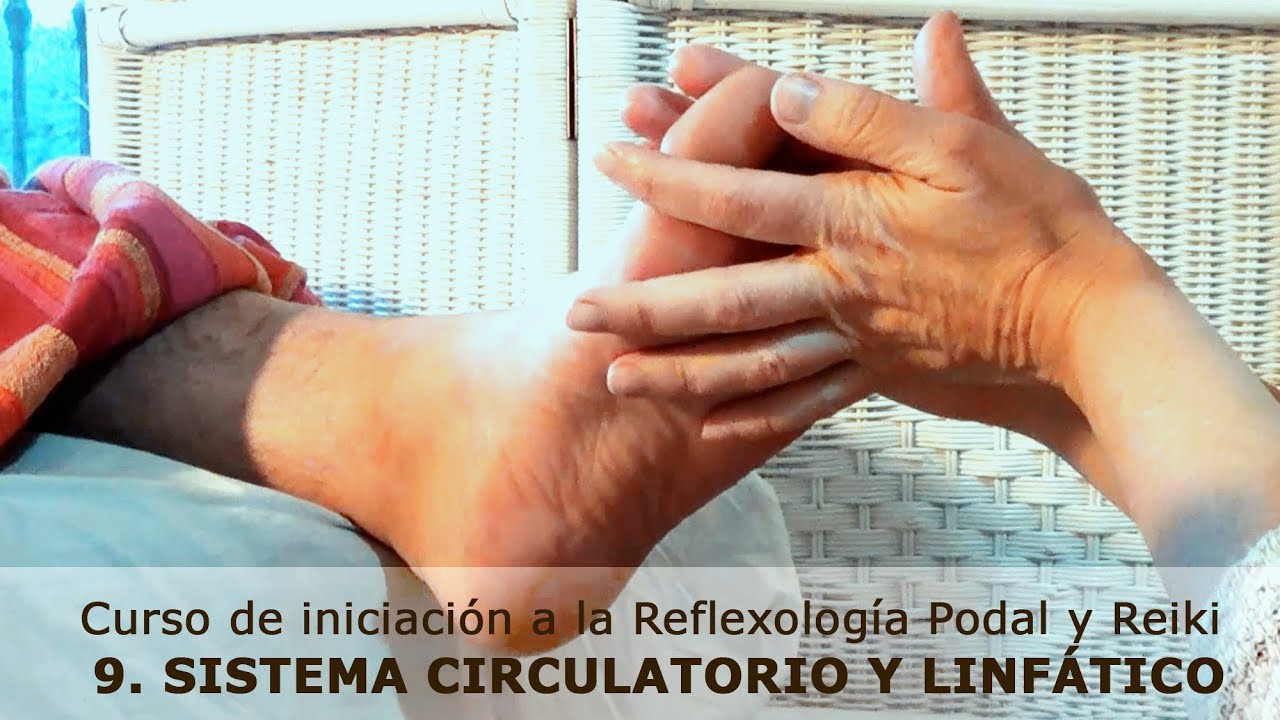9. Curso de Reflexología Podal y Reiki: sistemas circulatorio y linfático