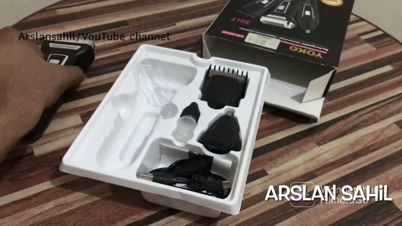 Yoko 3 in 1 hair shaving machine | Review | Trimmer hair Removing