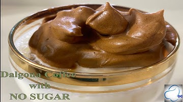 Dalgona Coffee recipe with NO Sugar: How to Make Dalgona Coffee with Honey at home