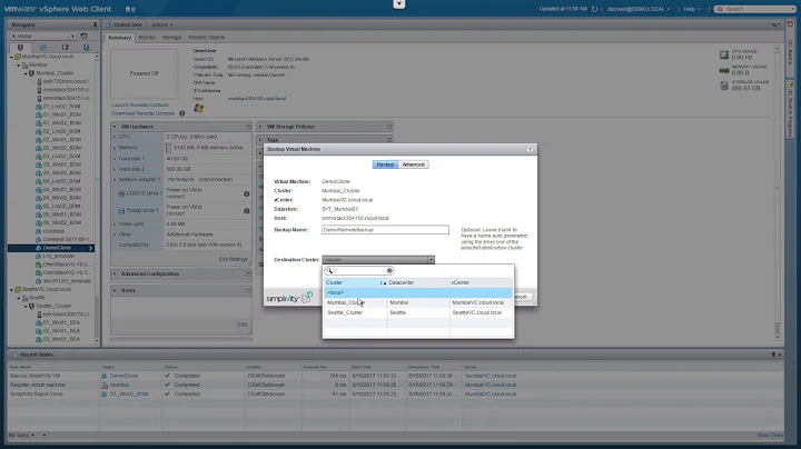 5-Minute Demonstration of HPE SimpliVity
