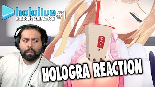 Watching All Of The Hololive Anime! | Reacting To The Hologra Animation Shorts #1
