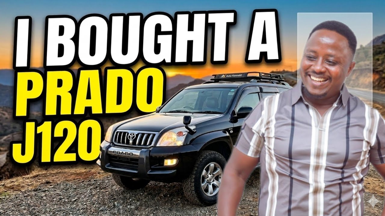 TOYOTA PRADO J120 TX LIMITED: I bought one and drove it to MOMBASA.