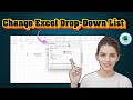 How To Change A Drop Down List In Excel | Step-By-Step Guide (2025)