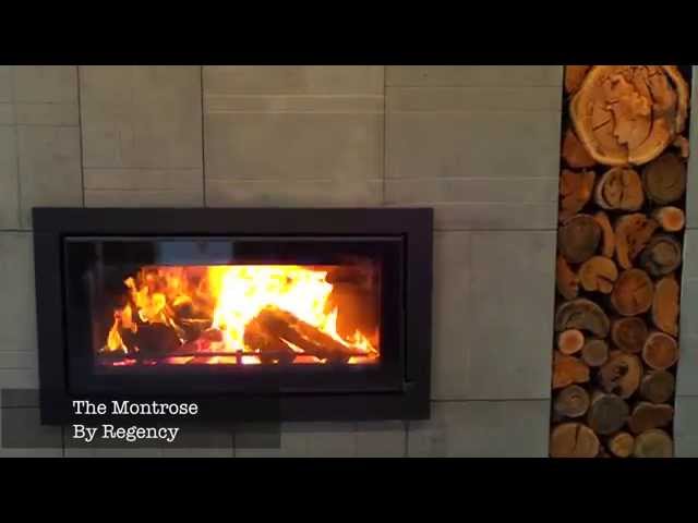 Regency Montrose Wood Heater Review - YouTube
