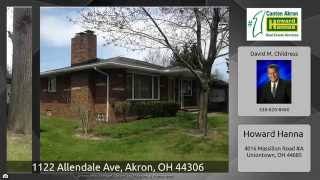 1122 Allendale Ave, Akron, OH 44306-2225