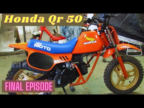 Honda QR 50 Rebuild Restoration Episode 6. Final Episode