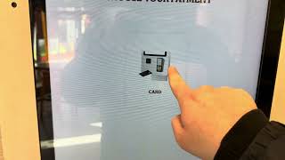Acrelec Self Ordering kiosk at Burger King Brentwood