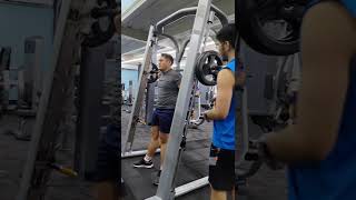 Smith machine Legs workout Dropset