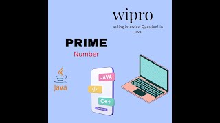 #video @wipro Interview Question Find Prime Number #java @LearnCodingOfficial @codingwallah