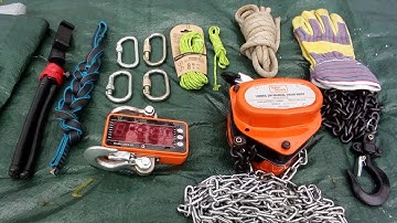 Cuerdas - 42 - Coordino de 4 mm - Test I de rotura amateur - Ropes