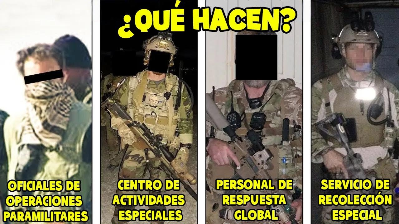Operaciones Secretas de la CIA: El Misterioso Mundo de los Comandos de élite en EE.UU.