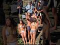 Great jump - Diving angels explore beautiful waterfalls #travel #waterfall