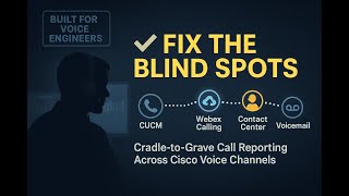 Fix the Blind Spots: Cradle-to-Grave Reporting for CUCM, Webex, and Contact Center