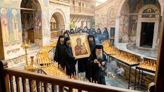 Mount Athos Orthodox Chant Before the Holy Icon - Byzantine Prayer for Peace & Protection screenshot 5