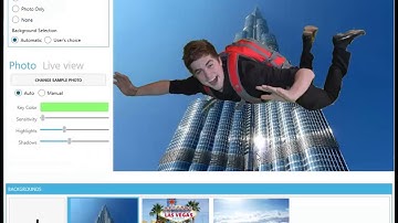 Como usar la función Green Screen en DslrBooth Profesional