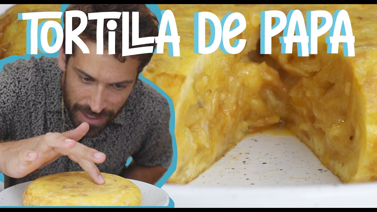 Tortilla de papa crocante por fuera y cremosa por dentro YouTube