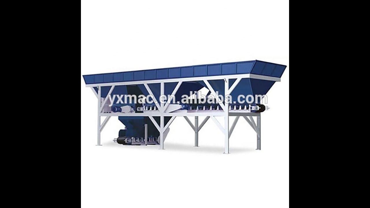Yixin Machinery  Practical Quality Automatic Concrete Weigh Batching Plant  Model PL 1200