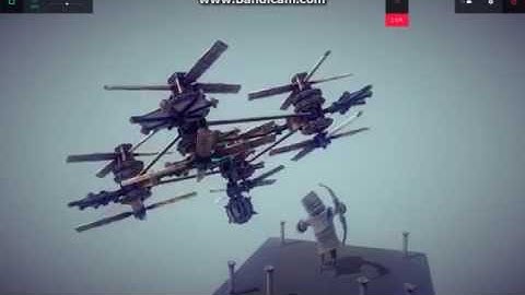 Quad rotor besiege, full control