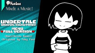 H.a.m.m Undertale Ost - Menu Full, Hanifanims Remix