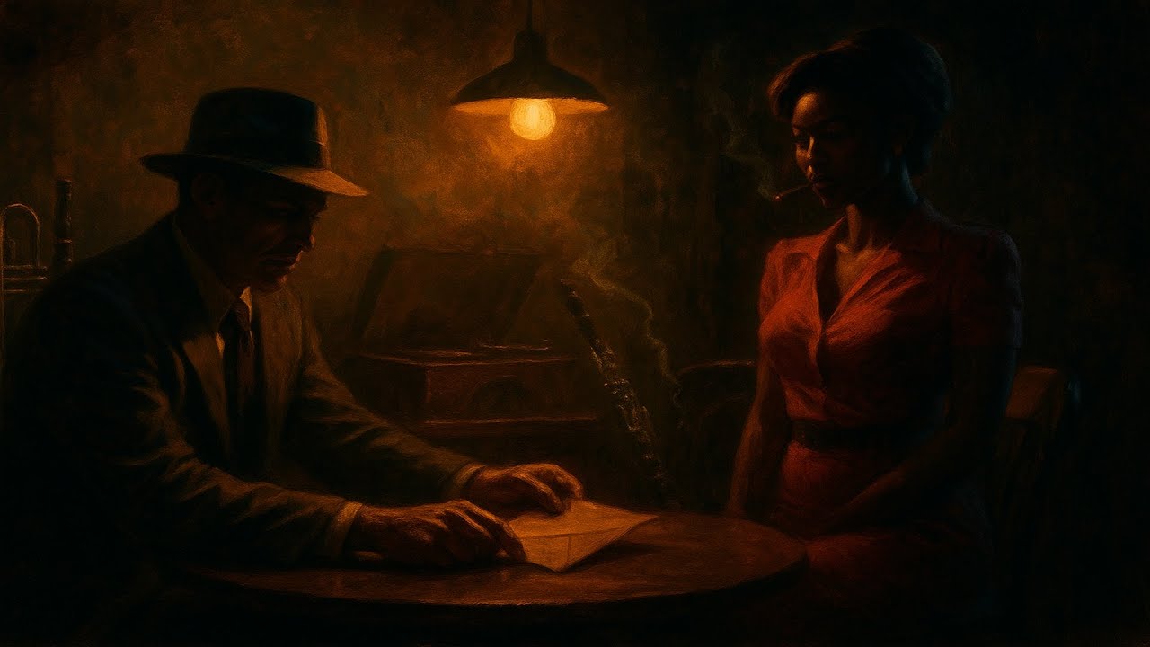 Backroom Deal – A Noir Jazz Tale of Smoke, Secrets, and Swing 🎺💼