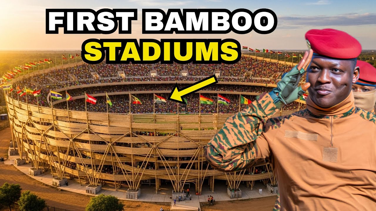 Burkina Faso Builds World’s First Free Bamboo Stadiums | Africa’s New Era | Ibrahim Traoré