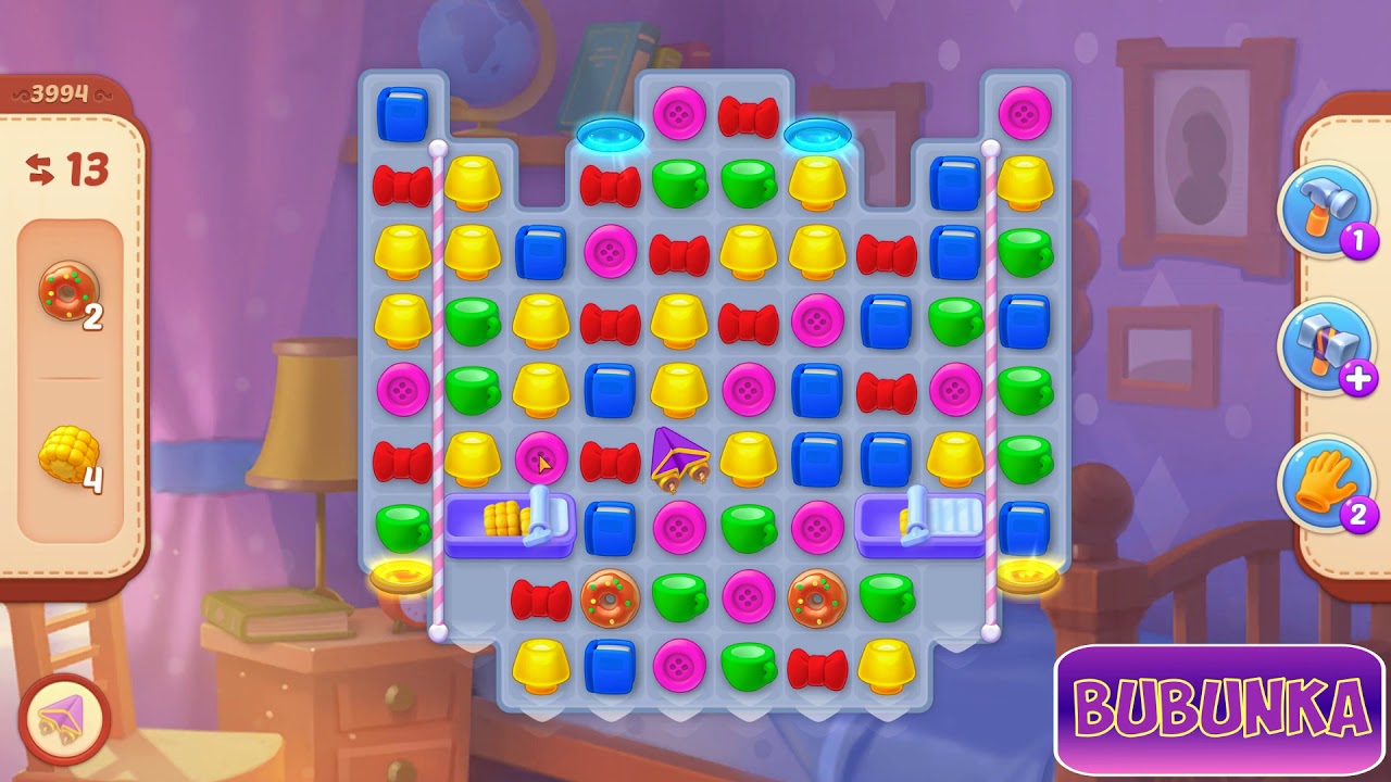 Homescapes level 3994 HD 