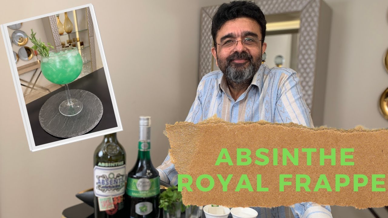 ABSINTHE ROYAL FRAPPE | Absinthe | Crème De Menthe | The Oldfashioned Monk