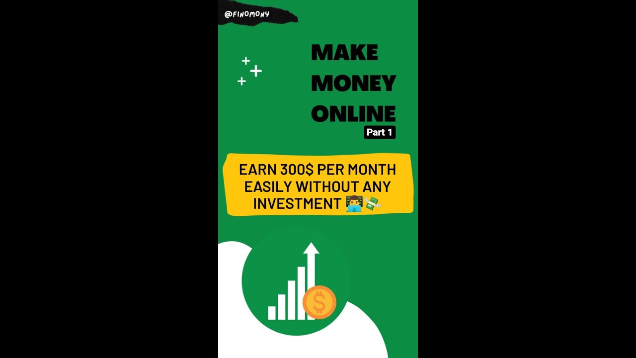 Make 300$ per month easily with this website ! 💯      