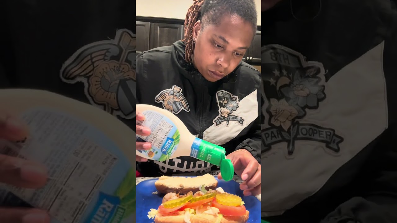 Home made Shrimp Po-Boy🥪🍤