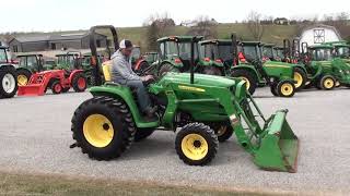 2014 John Deere 3032E 31 Hp Tractor W Loader In Good Condition