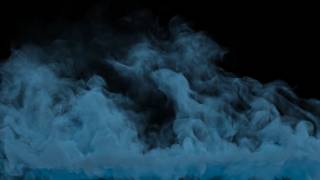Ice Blue Smoke Overlay 4K – Fog Animation Loop
