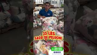 📣 ¡SACO DE PELUCHE DE 35 LBS PARA SURTIR TU NEGOCIO!