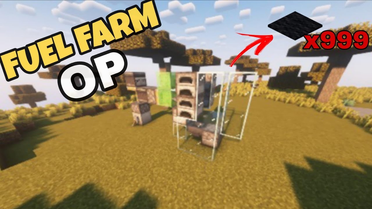 Infinite Fuel Farm in Minecraft! 🔥⛏️ - YouTube