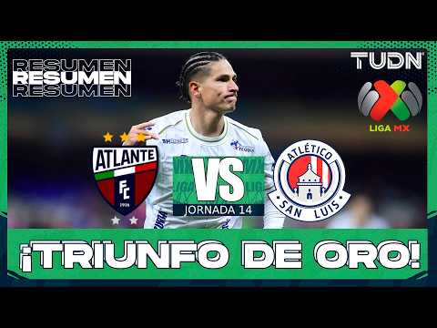 HIGHLIGHTS - Atlante vs Atlético de San Luis | Liga MX - Jornada 14 Apertura 2026 | TUDN